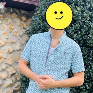 GENUINE GOODS BUTTON UP 👕